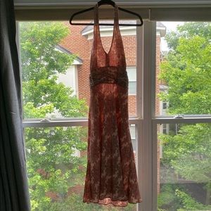 Ann Taylor LOFT neck-Strap dress